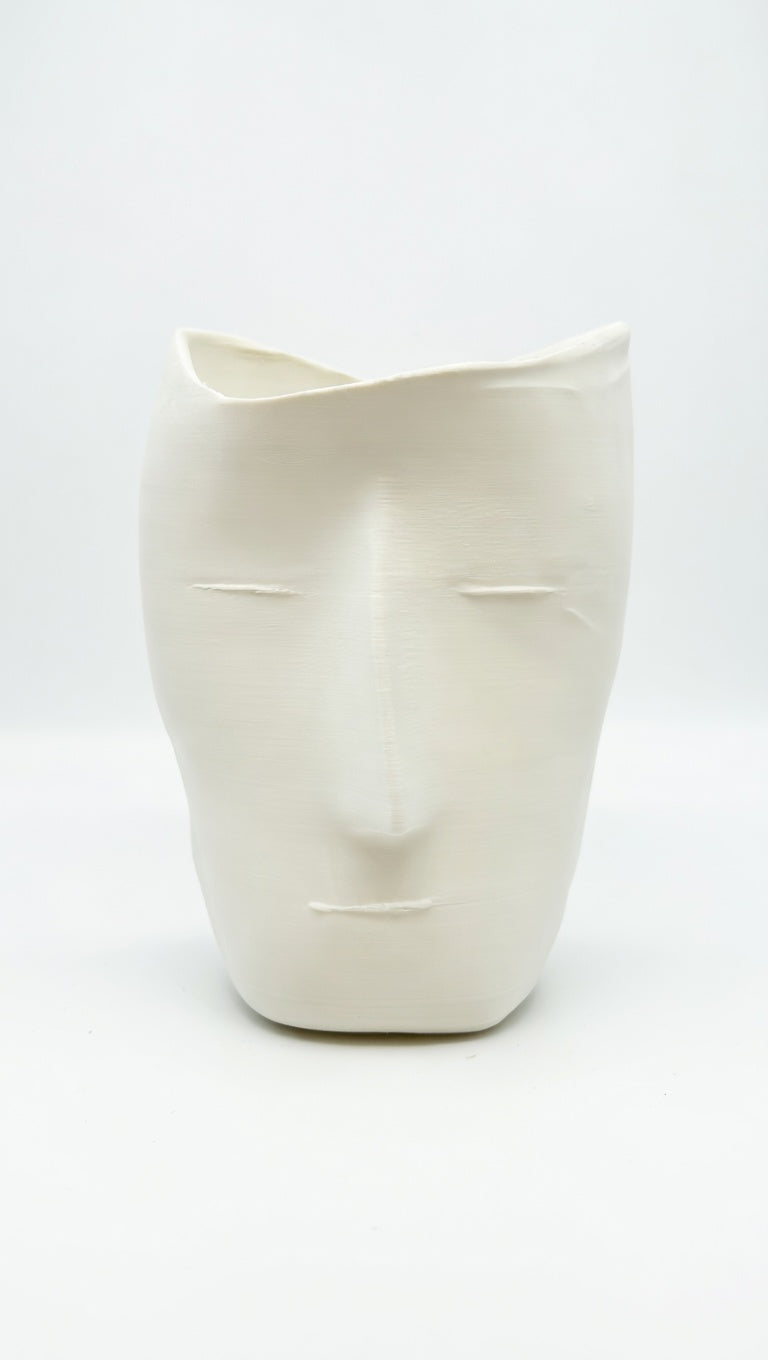 Serenitatem Vase - Minimalist 3D Printed Decorative Vase