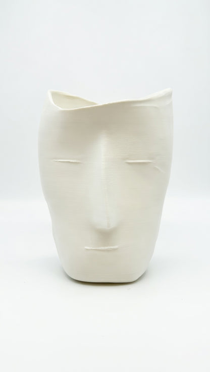 Serenitatem Vase - Minimalist 3D Printed Decorative Vase