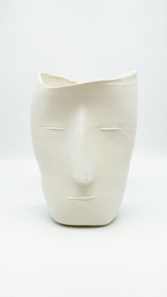 Vaso Serenitatem - Vaso decorativo minimalista stampato in 3D