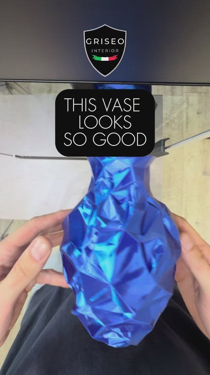 Prisma Vase - Vaso minimalista stampato in 3D