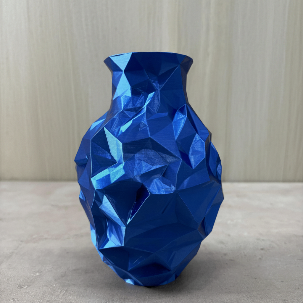 Vaso Prisma - Vaso geometrico stampato in 3D - Griseo Interior
