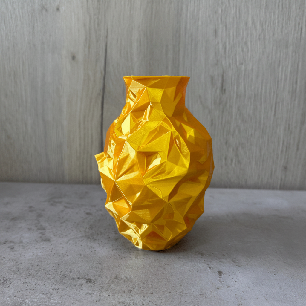 Vaso Prisma - Vaso geometrico stampato in 3D - Griseo Interior