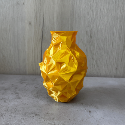Vaso Prisma - Vaso geometrico stampato in 3D - Griseo Interior