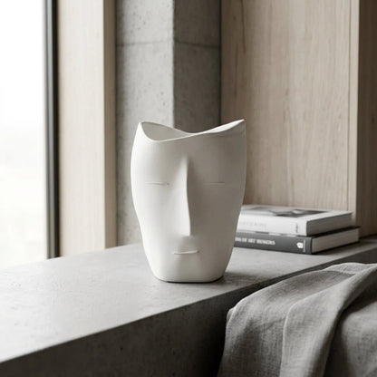 Vaso Serenitatem - Vaso decorativo minimalista stampato in 3D - Griseo Interior